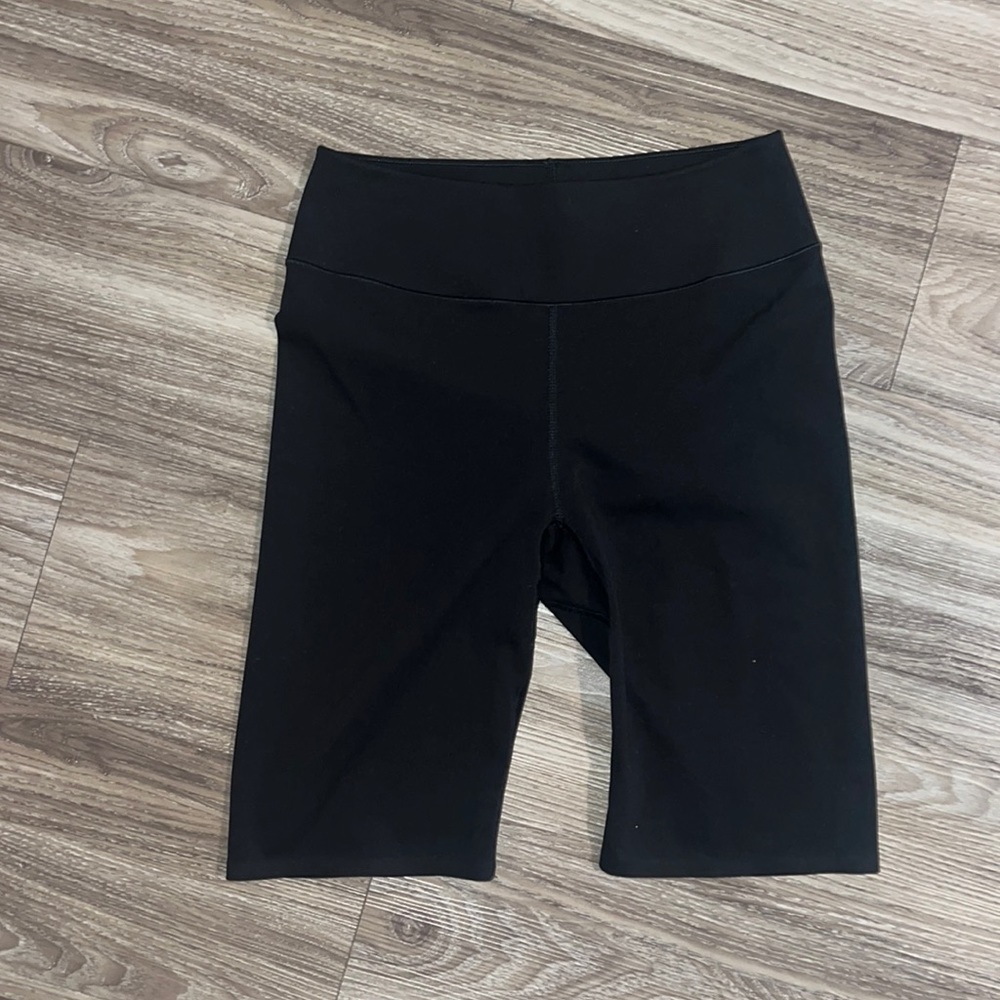Black biker shorts